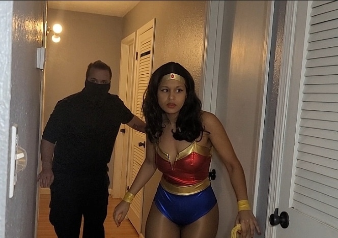 Tear Gas Wonder Woman